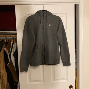 Gray Nike hoodie size: M